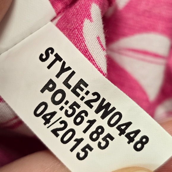 Vineyard Vines Shirt Womens 2‎ Pink Button Up Long Sleeve Sail Boats Nautical - Picture 7 of 12